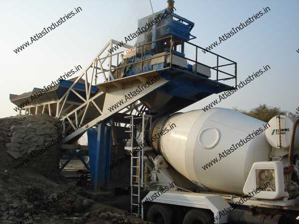 20 m3/hr. concrete plant in Baran, Rajasthan