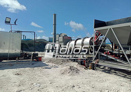 20-30 tph asphalt drum mixer Maldives