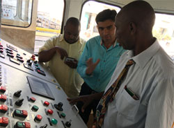 Asphalt plant panel demo