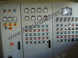 PLC panel for asphalt plant