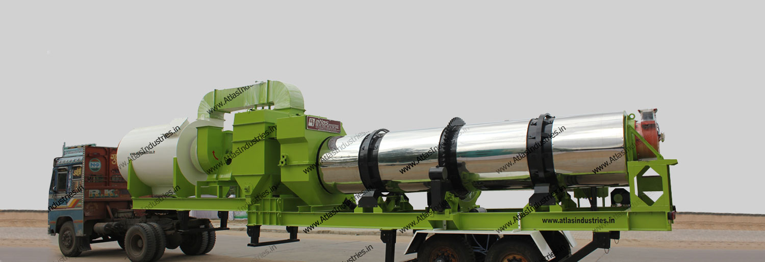 Mobile drum mix plant: 40 to 120 tph