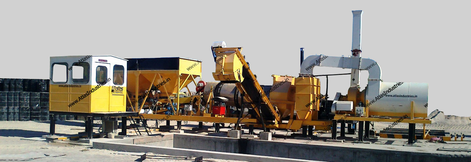 20-30 tph mobile asphalt plant