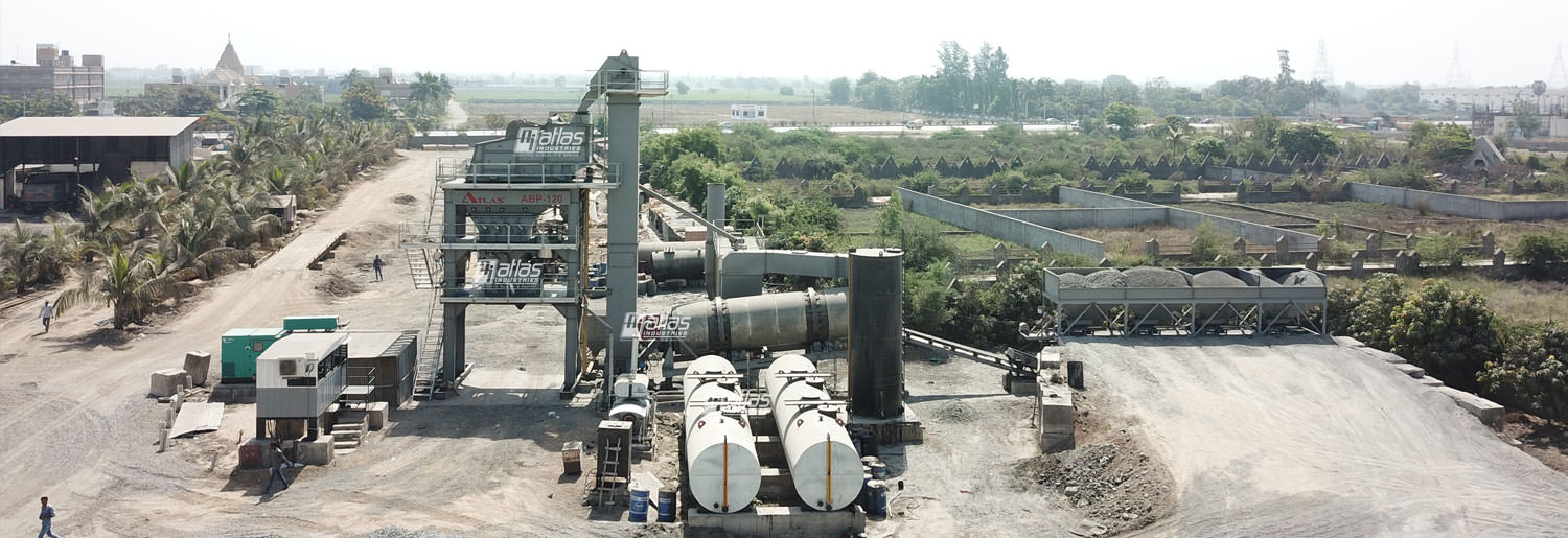 Asphalt batching plant