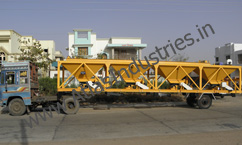 Mobile aggregate feeder