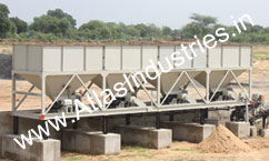 Aggregate feeders & vibrating screen