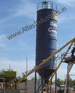 Cement / fly ash silo and hopper