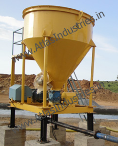 Mineral filling unit