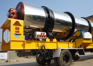Mobile drum mix plant: 40 to 120 tph