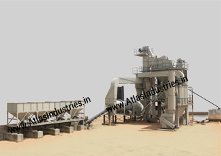 Asphalt batching plant